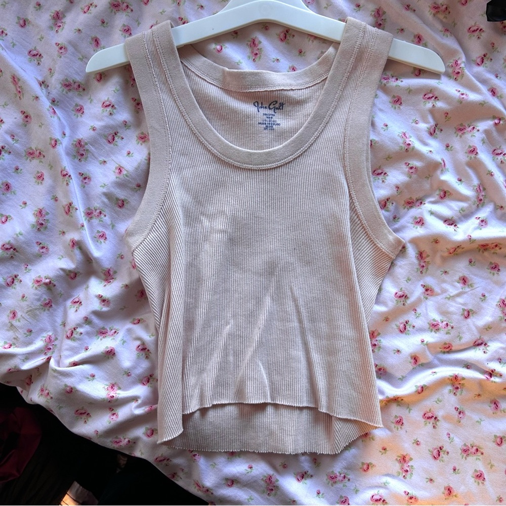 brandy light pink tank top